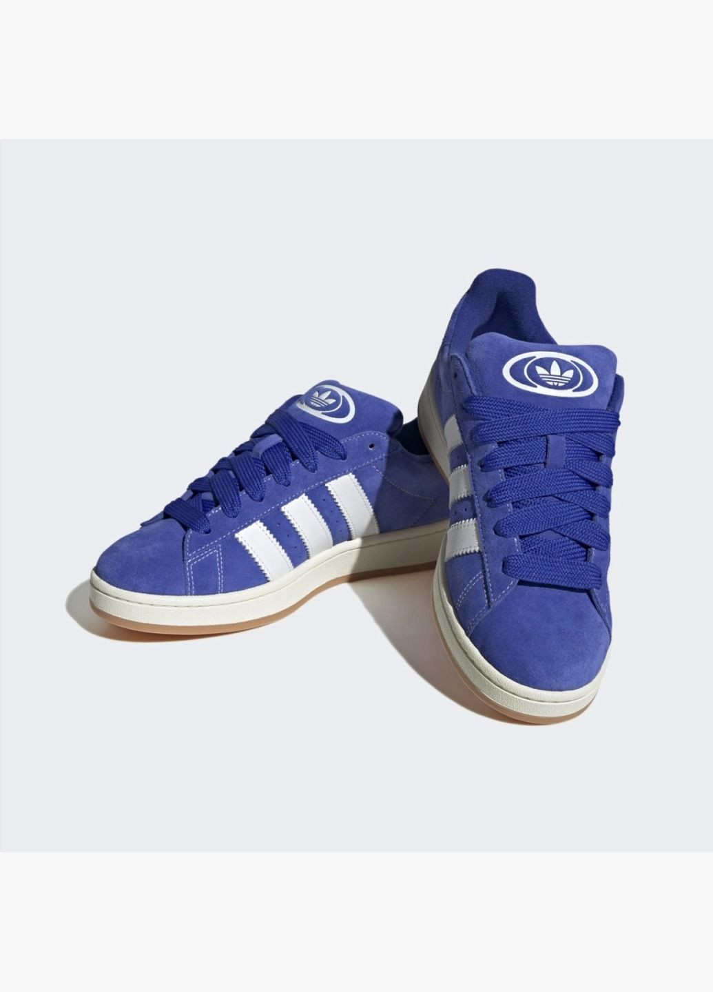 Синие всесезонные кроссовки унисекс originals campus 00s casual shoes blue h03471 adidas