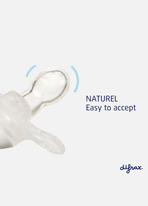 Пустышка силиконовая Natural Uni, 12+ мес, Blackberry () Difrax UN804 Blackberry (335030091)