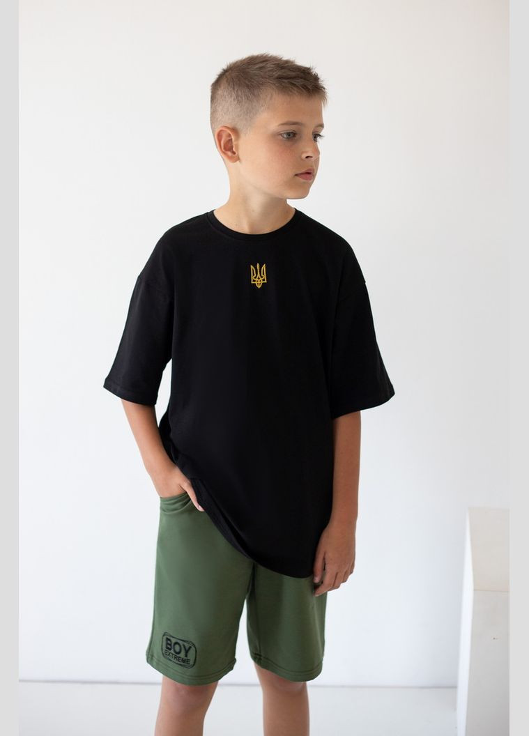 Шорты для мальчиков 03-2741-95В 134 см черный Авекстекс (331622243)