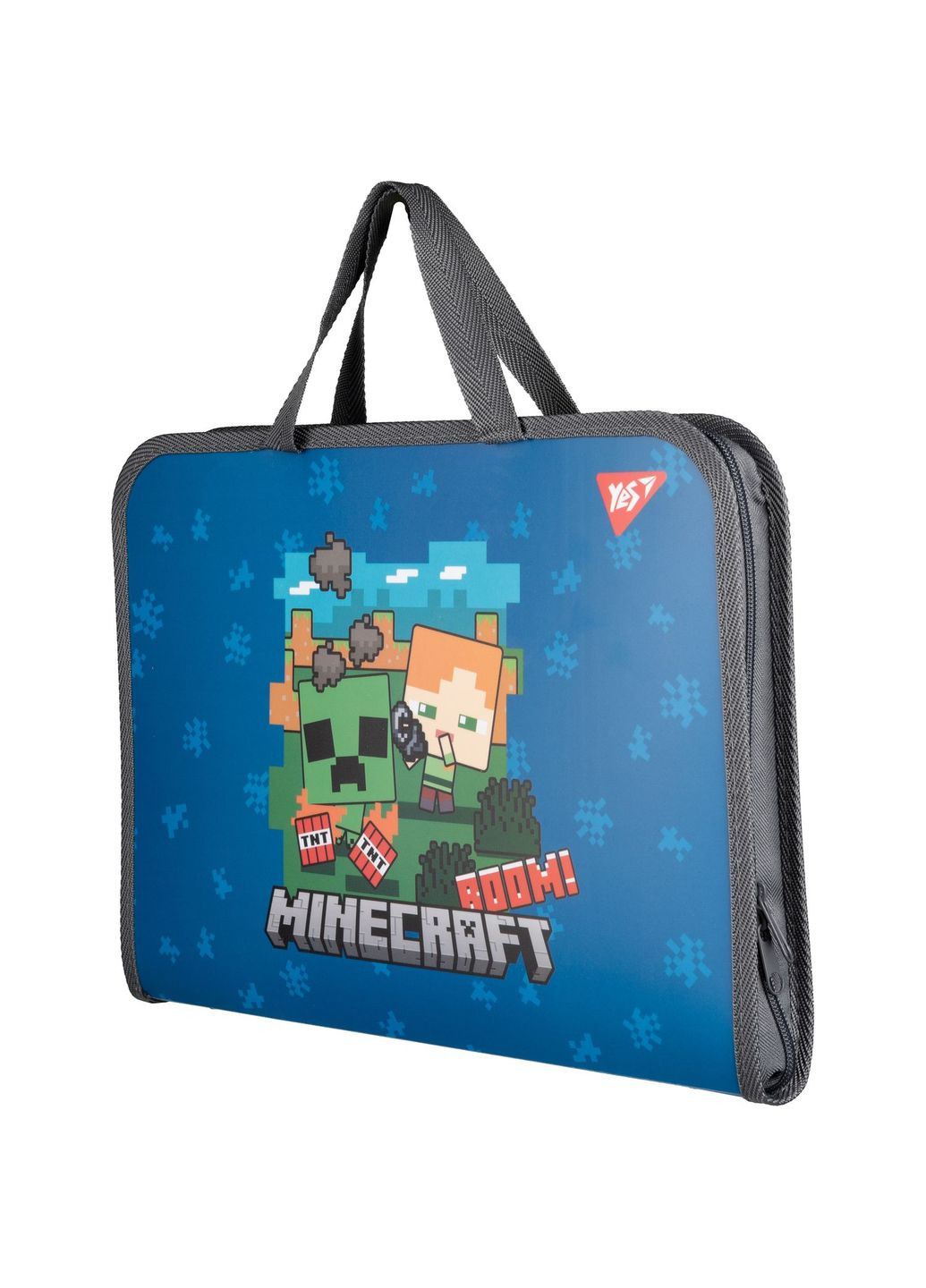 Папка-портфель Minecraft Alex FC на молнии с тканевыми ручками () Yes 492237 (337471153)