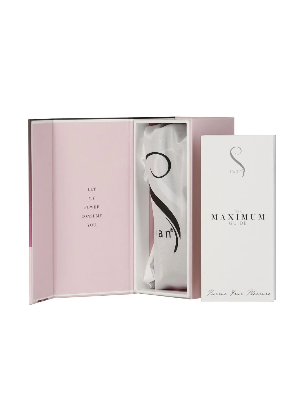 Віброкуля Maximum + Comfy Cuff Pink, суперпотужна, різна інтенсивність, силіконова манжета Swan (385659344)