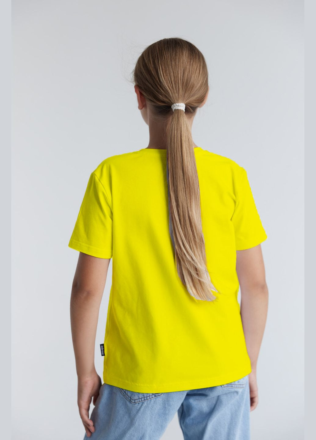 Желтая демисезонная футболка bebi Garne