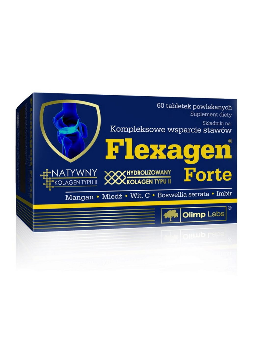 Препарат для суставов и связок Flexagen Forte, 60 таблеток Olimp (293420096)