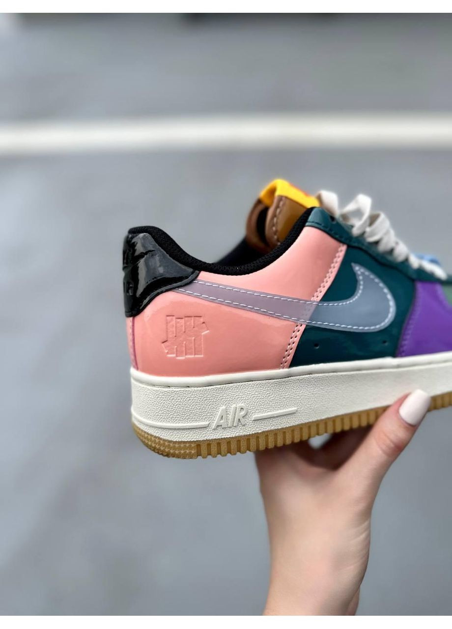 КРОССОВКИ ЖЕНСКИЕ NIKE AIR FORCE 1 LOW X UNDEFEATED НАЙК АИР ФОРС 1 ПРЕМИУМ No Brand комбинированные демисезоны (367177840)
