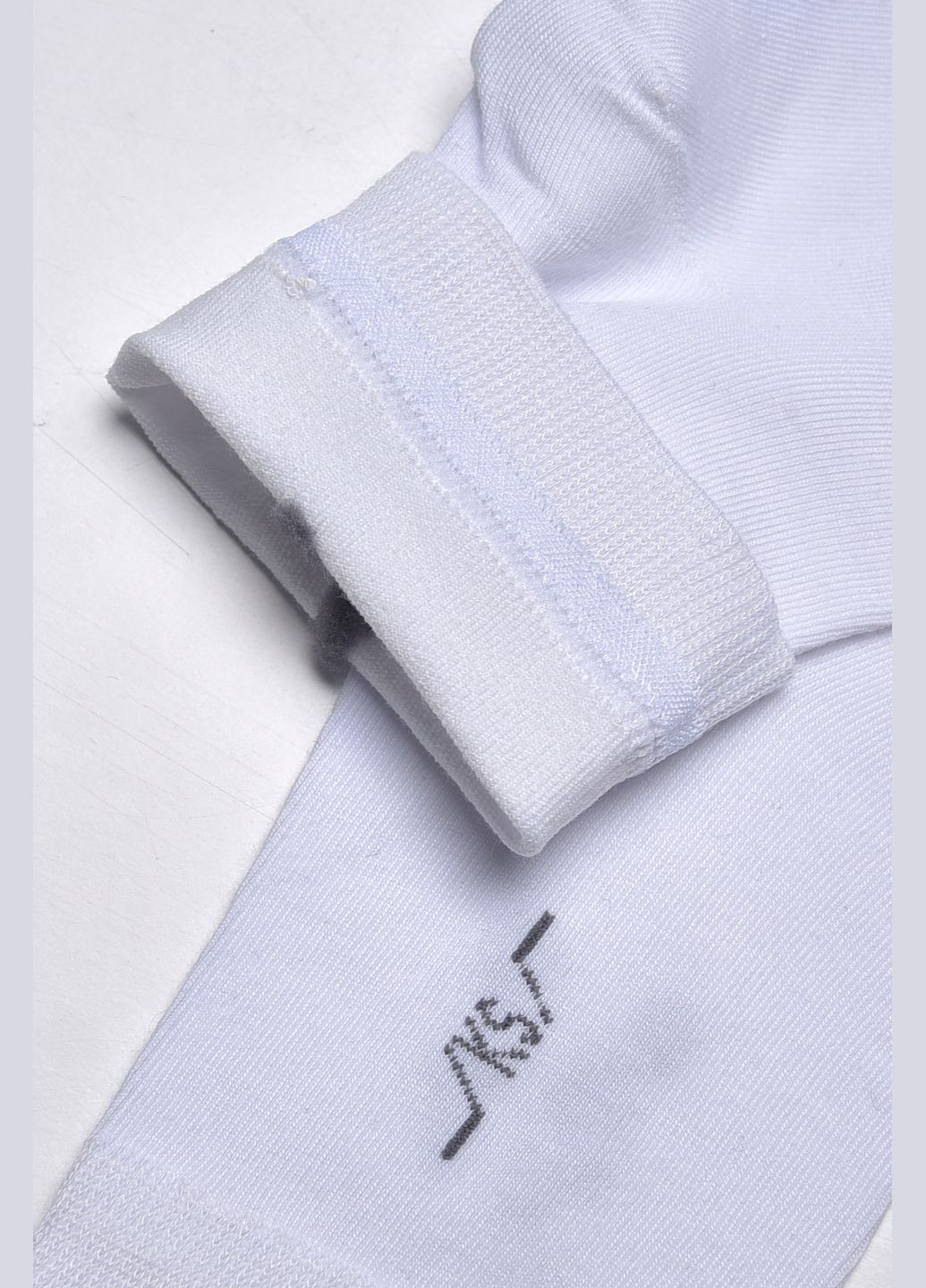 Шкарпетки чоловічі демісезонні білого кольору Let's Shop (294050543)