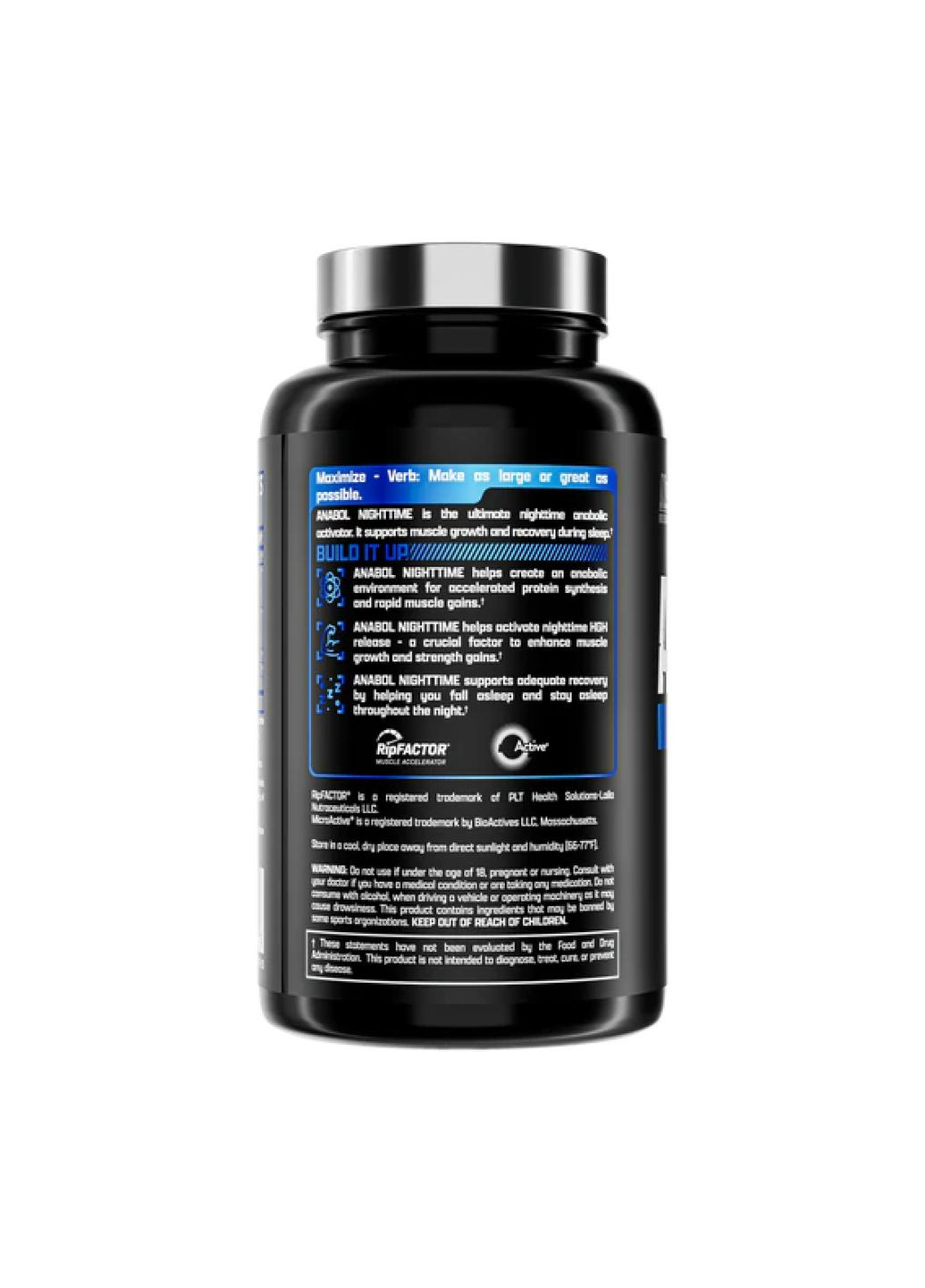 Добавка для чоловіків і жінок Anabol Hardcore PM 60 капсул для набору м'язової маси Nutrex (367957716)