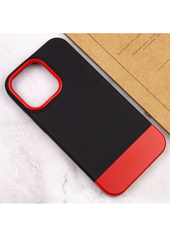 Чехол TPU+PC Bichromatic для Apple iPhone 13 Pro Max (6.7") Черный Epik (372972874)