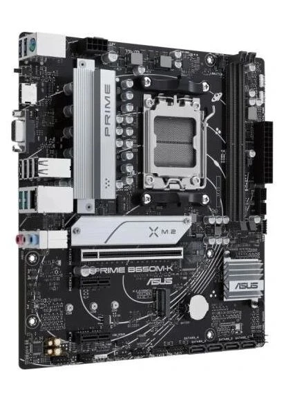 Материнская плата AM5 PRIME B650M-K, B650, 2xDDR5, Встр.Видео (CPU), 4xSATA3, 2xM.2, 1xPCI-E 4.0 x16, 2xPCI-E 4.0 x1, Realtek Asus (395355086)
