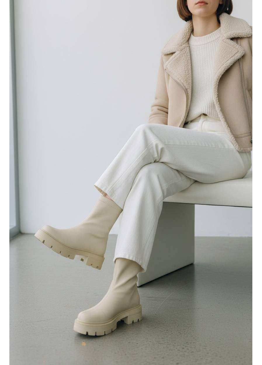 Осенние сапоги женские No Brand