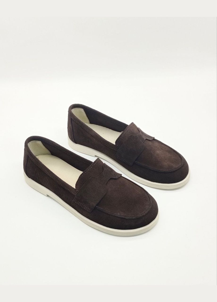 Жіночі анатомічні сліпони/лофери із замші No Brand слипон (322329111)