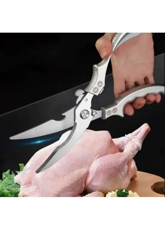Кухонные ножницы нержавеющая сталь Черные ProDobro (398112052)