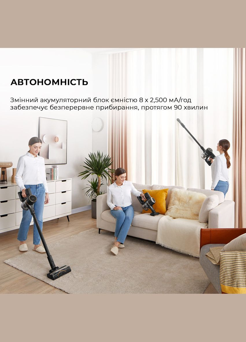 Акумуляторний пилосос R10 PRO Aqua (VZV15A) Dreame (345561459)