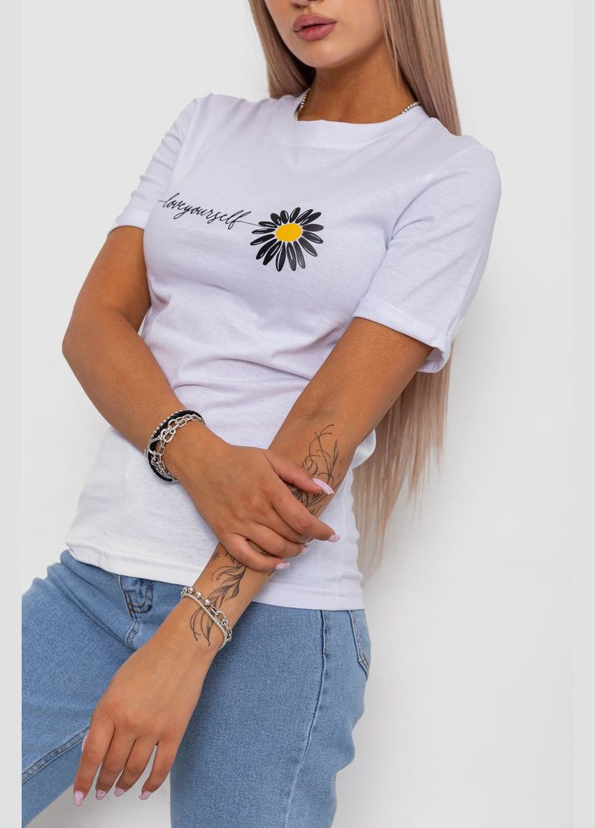 Футболка женская с принтом,, 238R01632 Ager - (329434212)