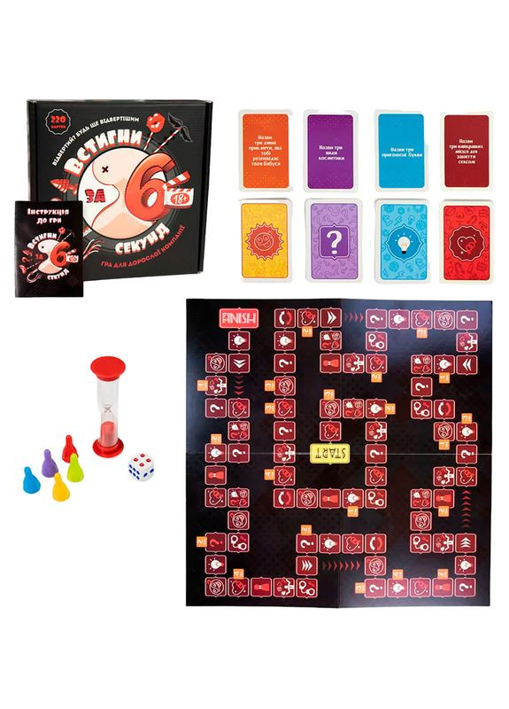 Настольная игра Успей за 6 секунд (30783) Strateg (316296236)