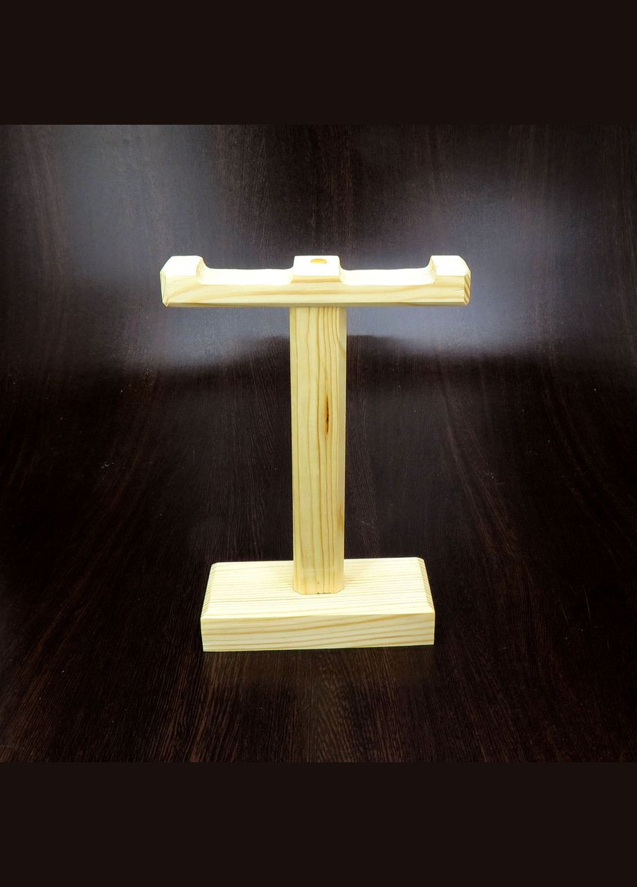 Стійка для навушників з дерева Телоніус ваніль (НУП-000702) No Brand (328415104)