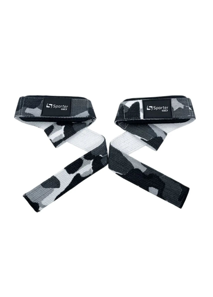 Лямки для тяги Lifiting Strapt MFA-500 7C Сірі мілітарі Sporter (351864696)