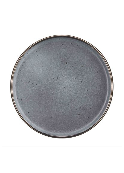 Тарілка (AR0319FDG) Ardesto Fasano, 19.6см, кераміка, сірий темний (366991995)