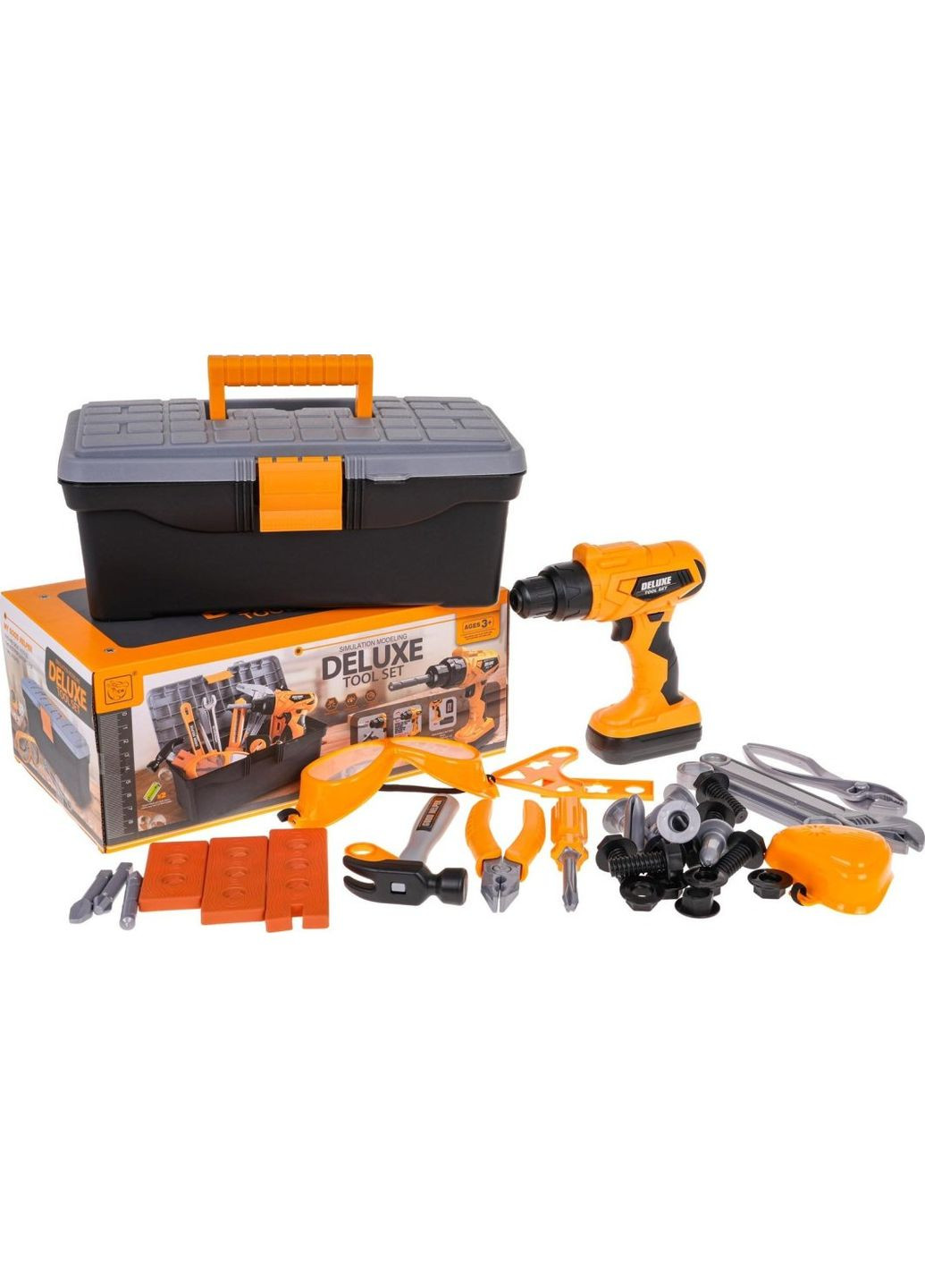 Детский набор инструментов с ящиком 37 эл. Ramiz (369931956)