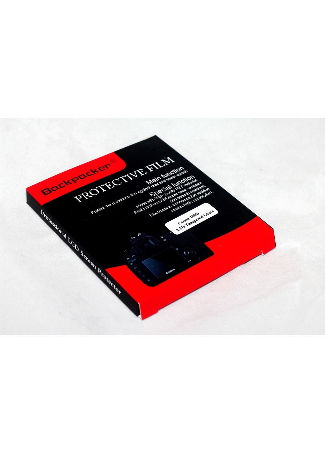 Защита LCD экрана Backpacker для 100D (Kiss X7), PowerShot G1X Mark II - закаленное стекло Canon (372799824)