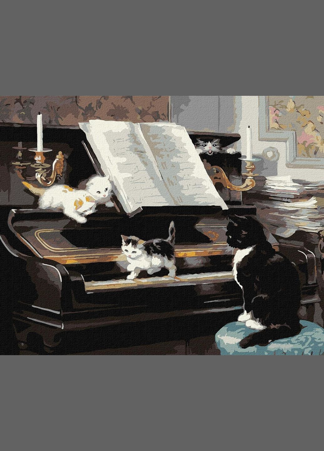 Картина по номерам. "Музиканти" KHO 4328 40*50 см Ідейка (362533942)