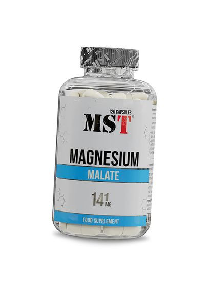 Магний Малат, Magnesium Malate 141, 120капс (36288035) MST (307477969)