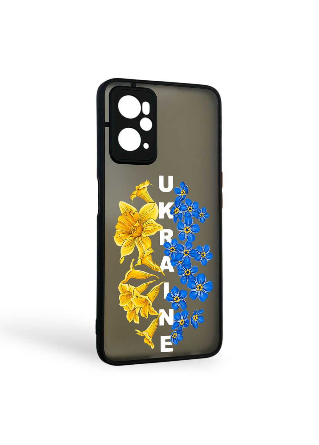 Чохол для телефона A36 с 3D принтом патріотичним із захистом камери на оппо а36 чорний Oppo (366020231)