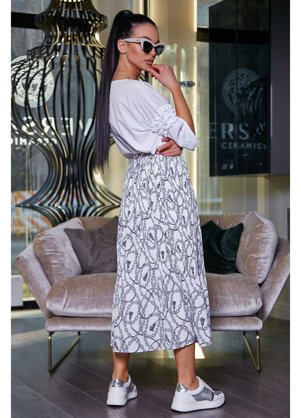 Белая юбка 1480.3400 Seventeen