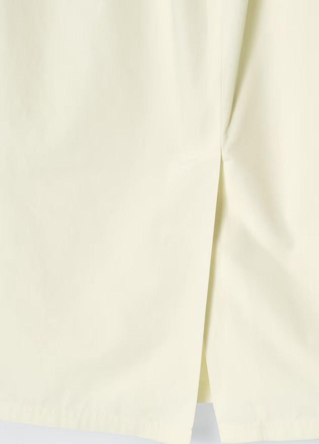 Светло-желтая кэжуал однотонная юбка Cos