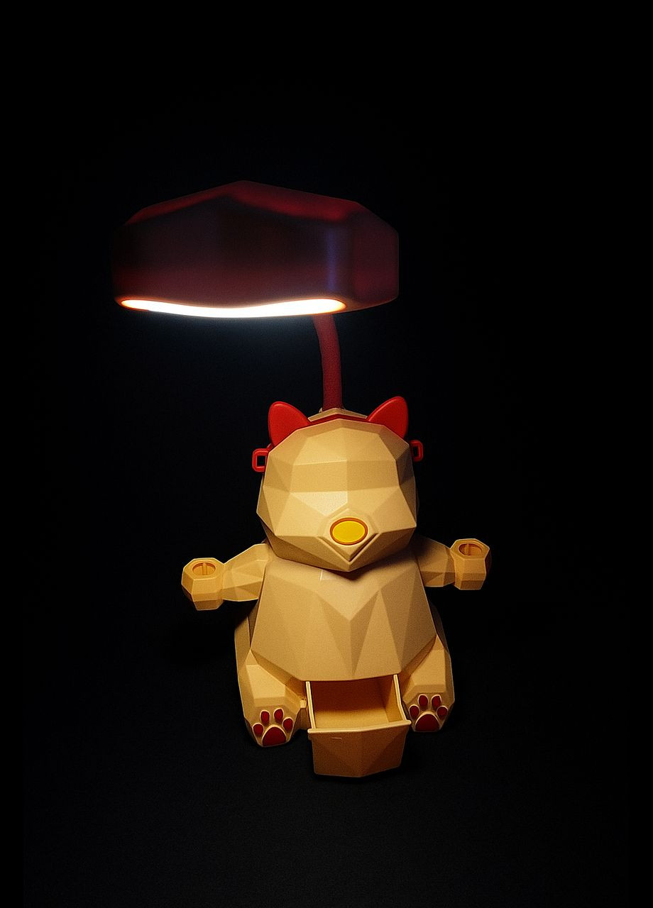 Настольная LED лампа в форме мишки с ушками. No Brand (346440131)