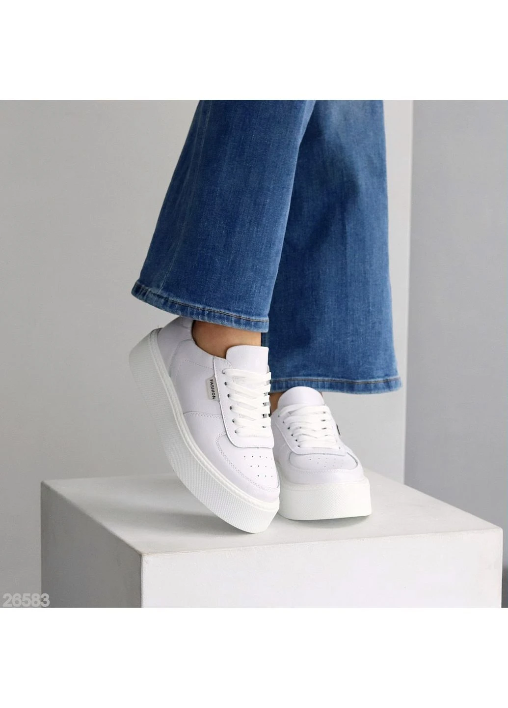 Белые кеды "karla" No Brand