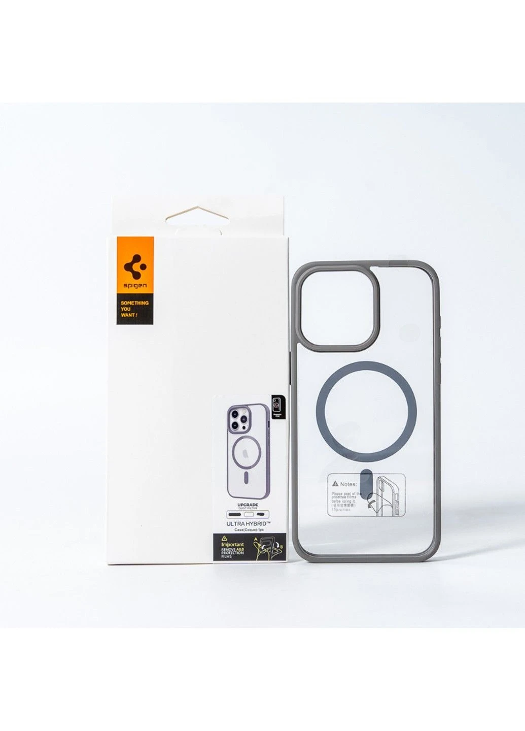 Чохол для смартфона AAA Magnetic Color for Apple iPhone 16 Grey Spigen (382356101)