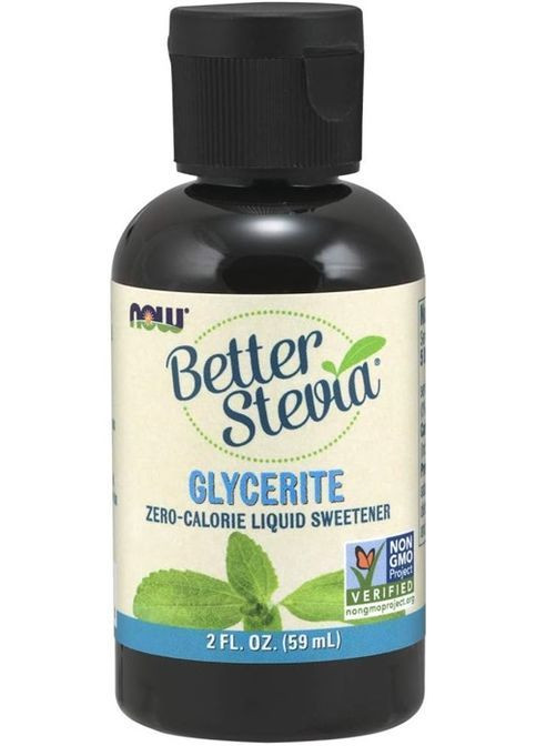 Better Stevia Liquid Glycerite 60 ml /375 servings/ Now Foods (362419103)
