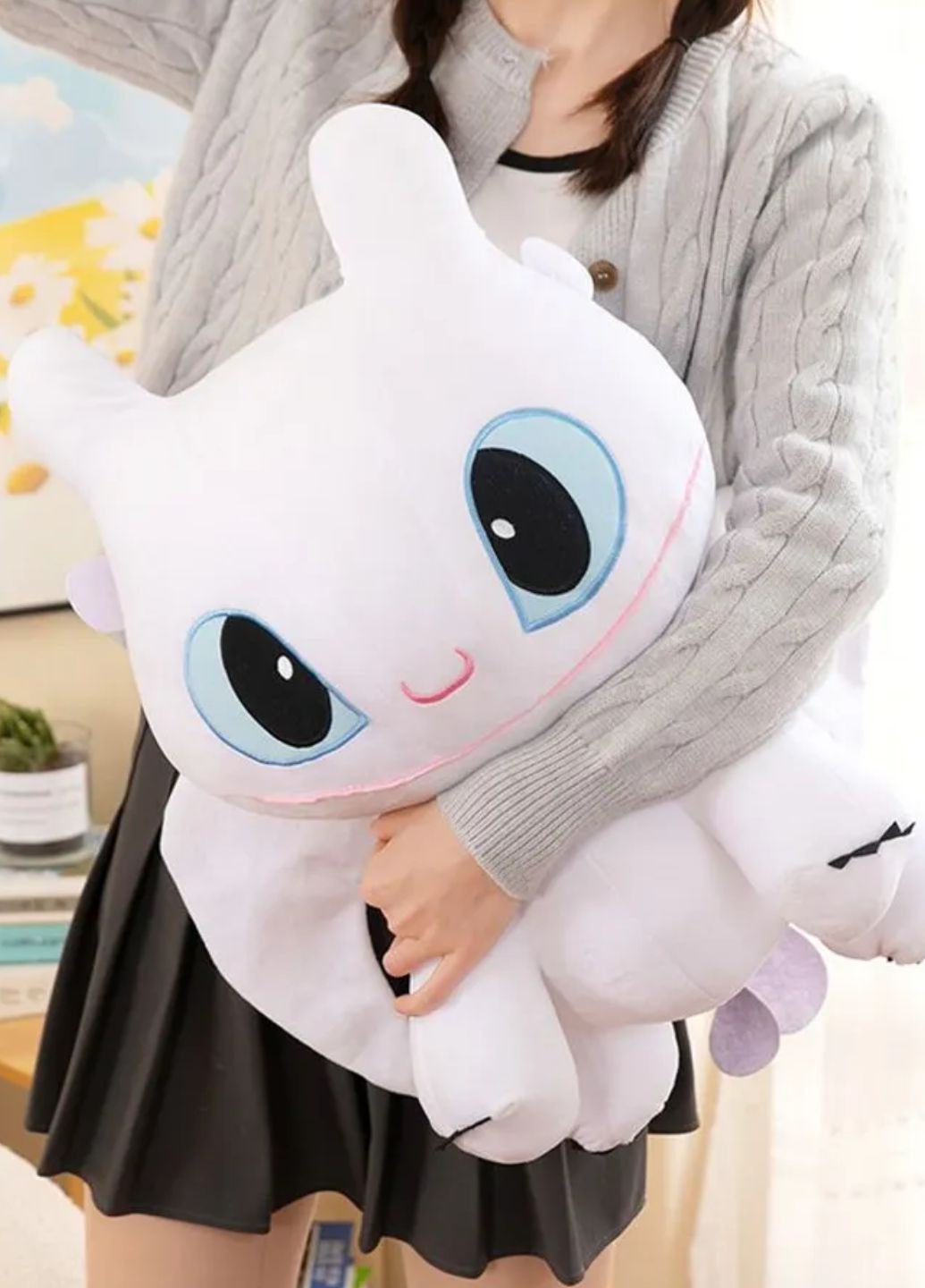 Плюшева іграшка Денна Фурія 40 см м'який дракон Беззубик My Kigu (372463609)