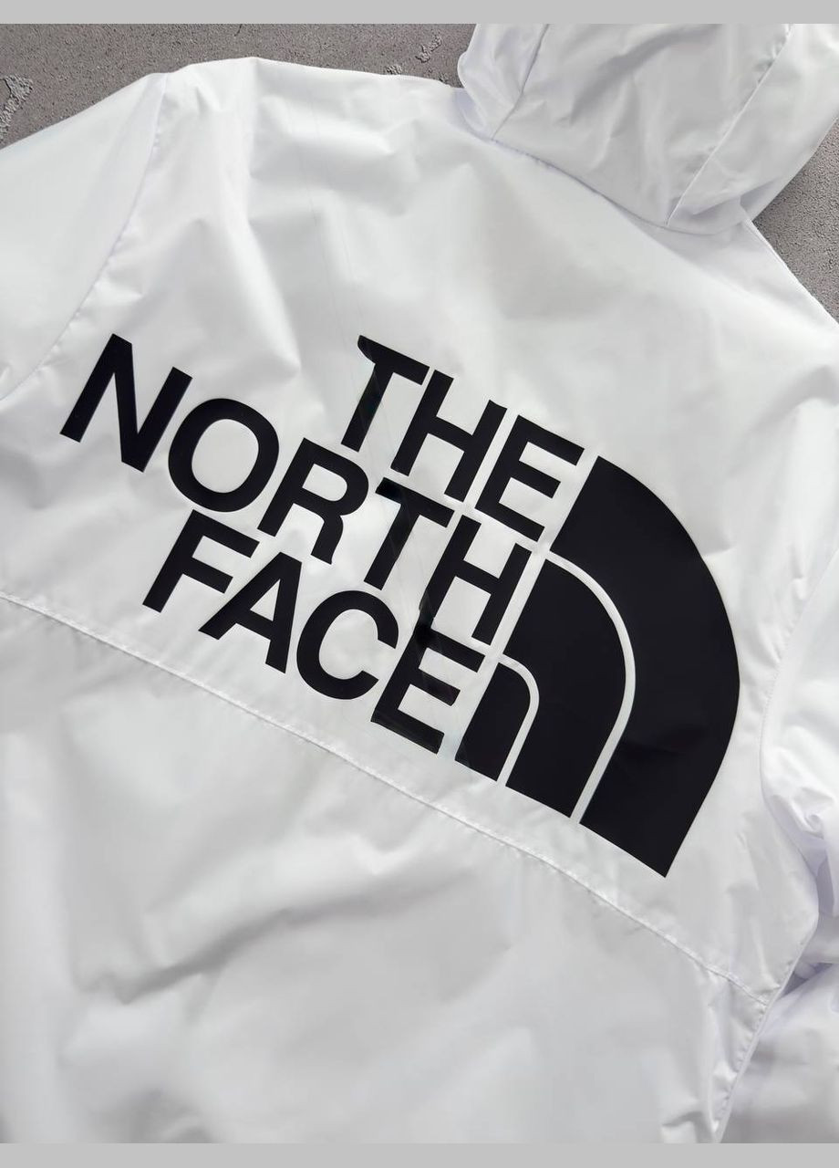 Біла демісезонна вітровка No Brand