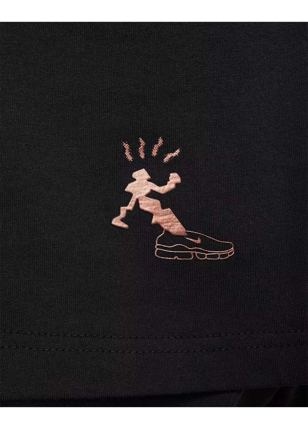 Чорна чоловіча футболка u nsw tee m90 oc airmax day 2 чорний Nike