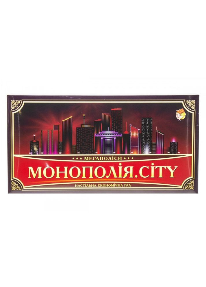 Настільна гра "Монополія. CITY" 1137ATS укр. мовою Artos Games (365639712)