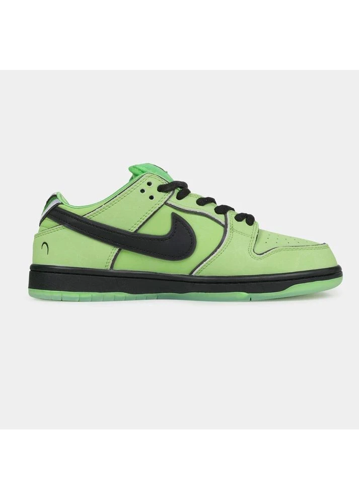 Комбіновані кросівки чоловічі nike sb dunk powerpuff girls - buttercup найк сб данк демісезон No Brand