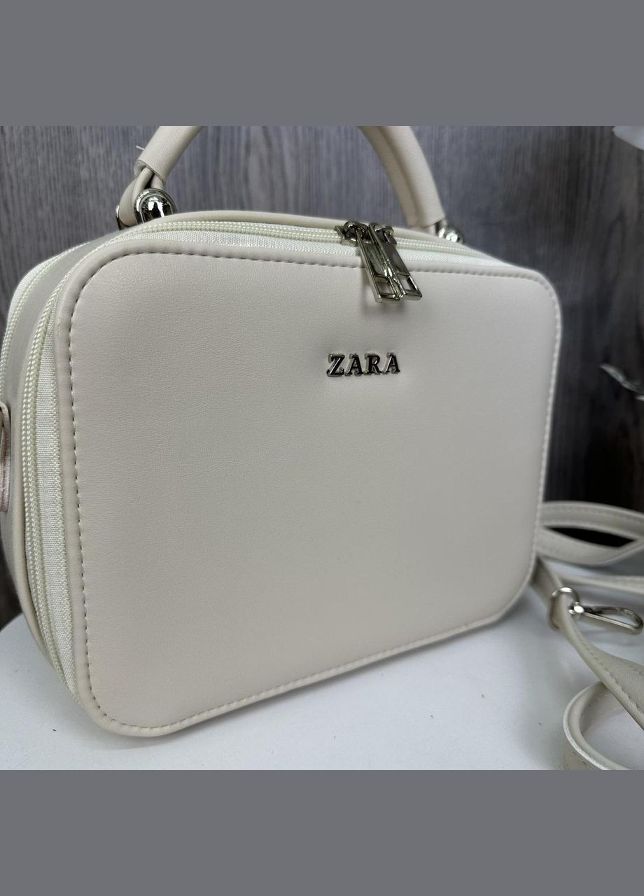 Класична каркасна міні сумочка на плече з екошкіри з металевою молочною фурнітурою (sku_972ММ) No Brand (330575977)