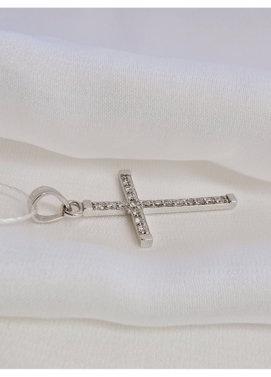 Золотой крестик с бриллиантами, 585 пробы. SOVA jewelry house (365268284)