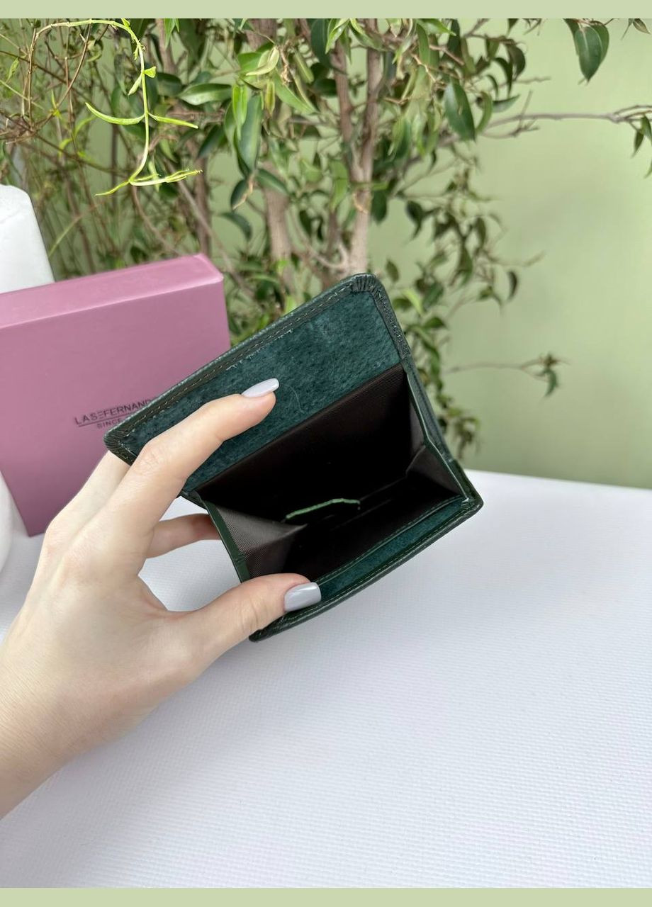 Шкіряний жіночий гаманець на кнопці невеликого розміру Fernando (279835220)