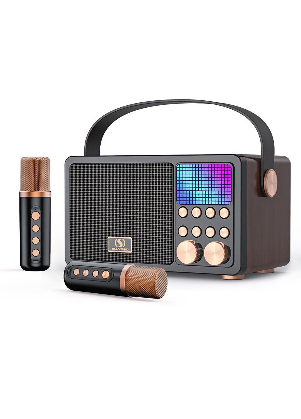Портативная караоке-система YS-311 wood Inspire (363330038)