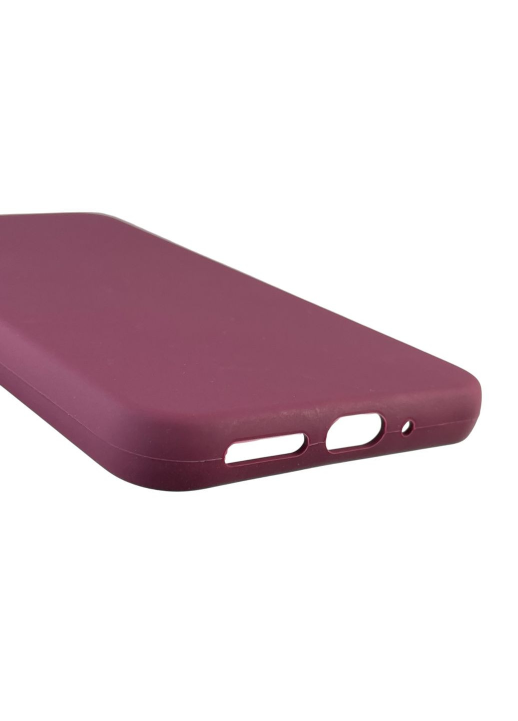 Чохол для Galaxy A54 5G (SM-A546E) силіконовий з мікрофіброю нековзний на самсунг а54 5г бордовий Samsung (366389167)