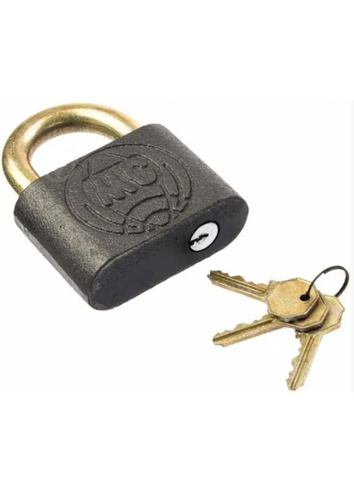 Замок навісний МС Глобус 3 ключа Master (361150342)