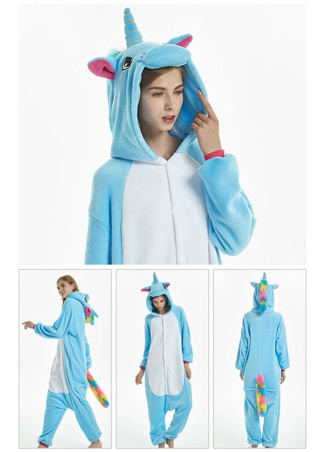 Кігурумі доросла Єдиноріг New 145 - 155 см Kigurumba (295904427)