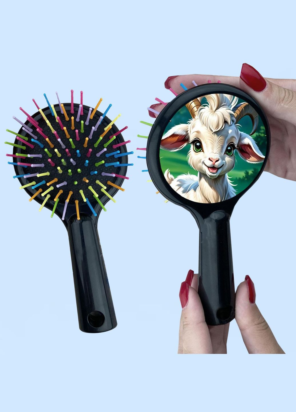 Детская Расческа для волос #0040 Черная No Brand (315046742)