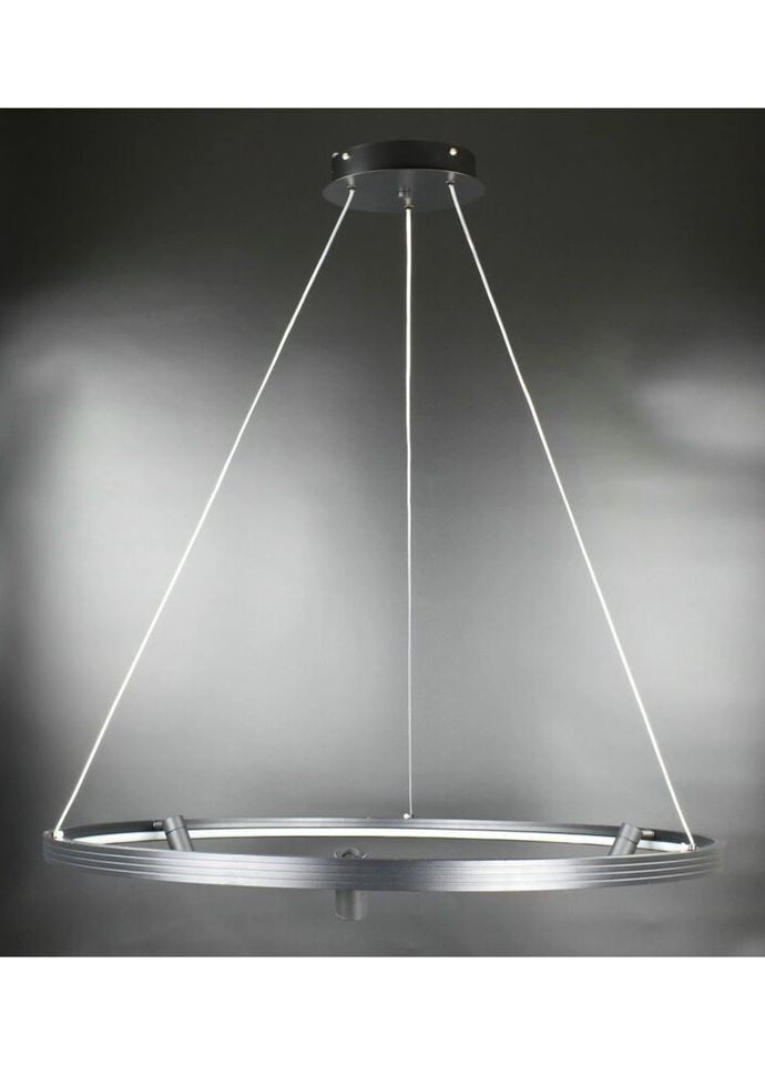 Люстра світлодіодна підвісна LED світильник для квартири на стелю ледве 26830 Чорний 35-180х60х60 см. Sunnysky (324396484)