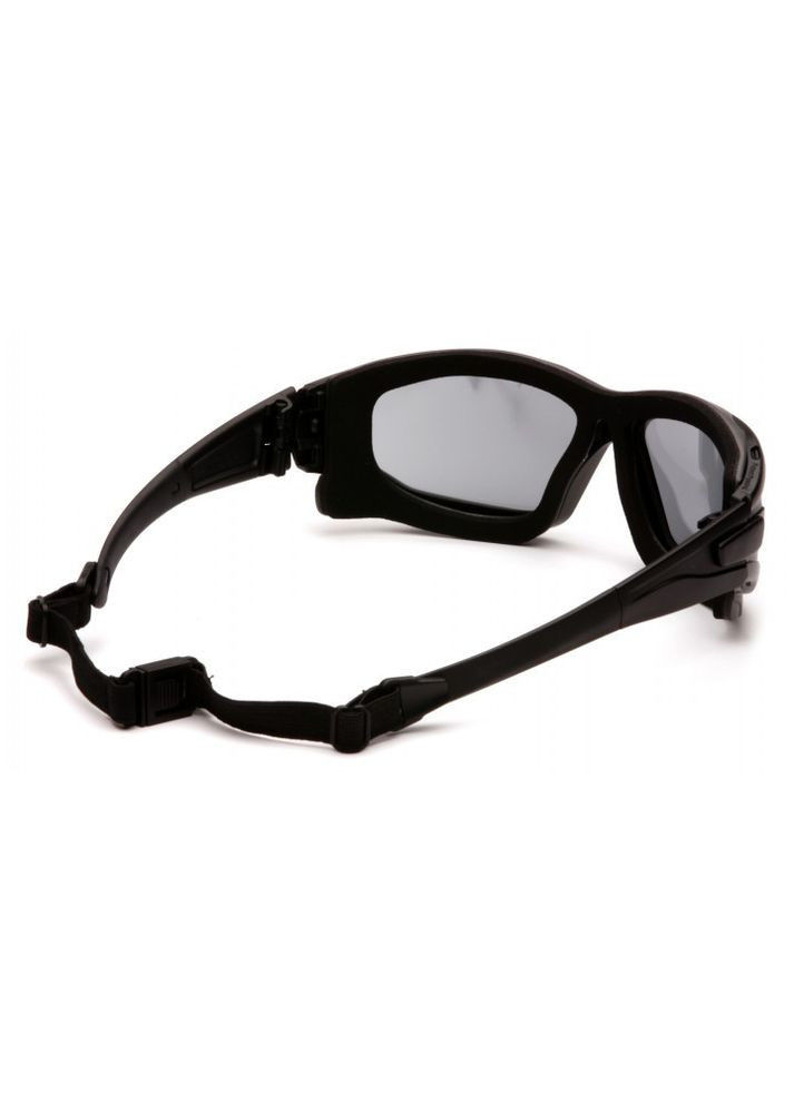Окуляри захисні з ущільнювачем i-Force Slim (gray) Anti-Fog, чорні Pyramex (370271263)