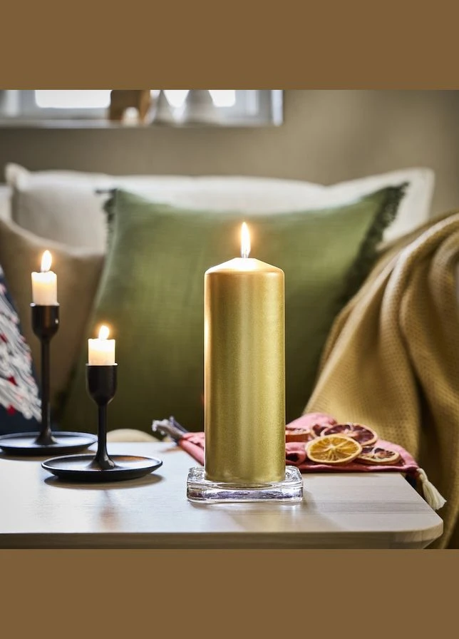 Свічка неароматична 6,8*19 см. FENOMEN IKEA (302949459)