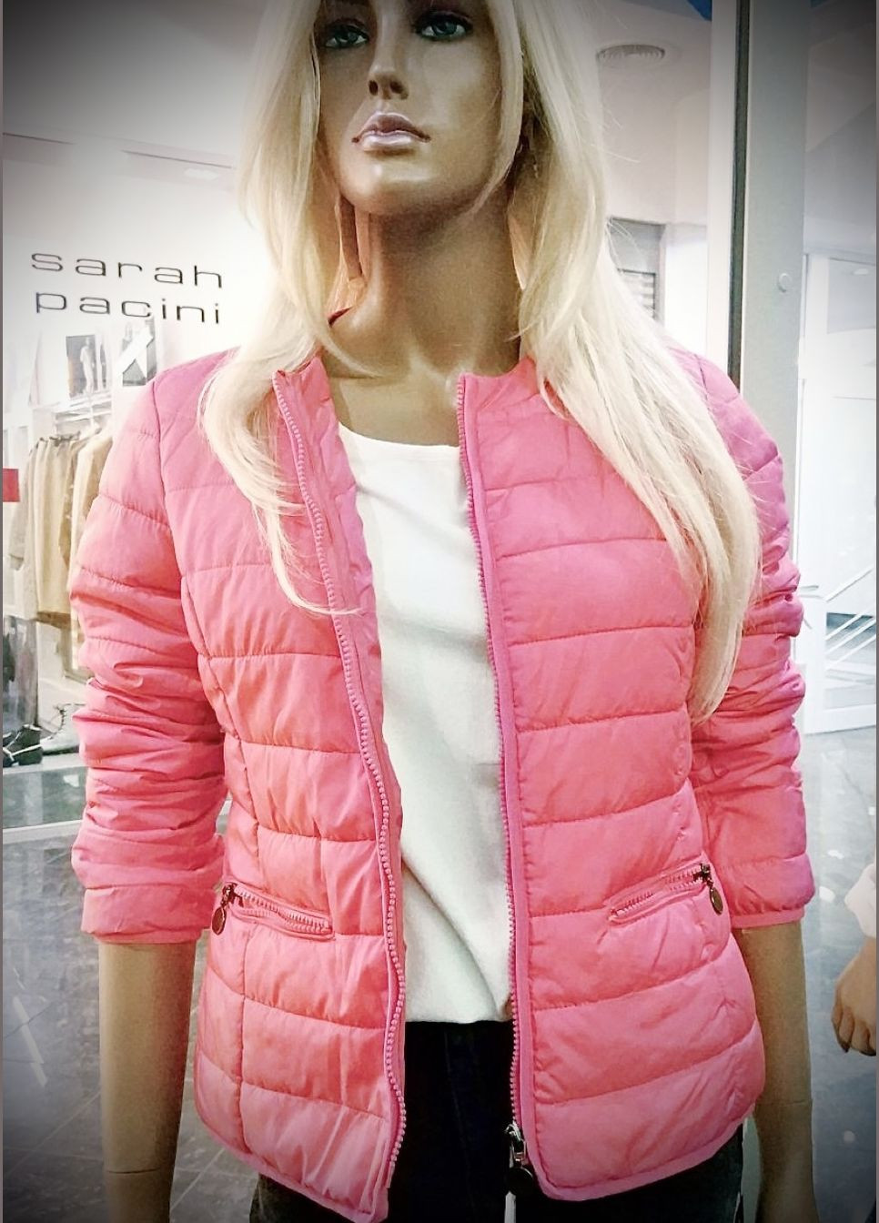 Розовая демисезонная куртка женская демисезонная FLY