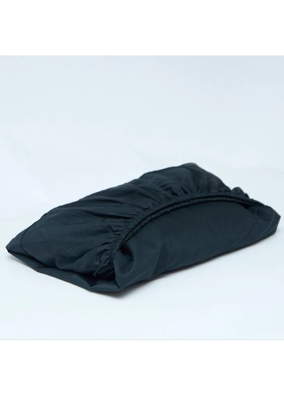 Простирадло на резинці Satin Stripe 160х190х25 см (MS-850007013) Moon&Star Deep Black (394448903)